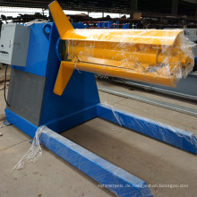 China Hersteller Lieferanten Preis hydraulische Stahlplatte Abhaspel Maschine
